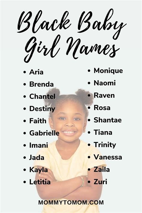 Blsck girl names